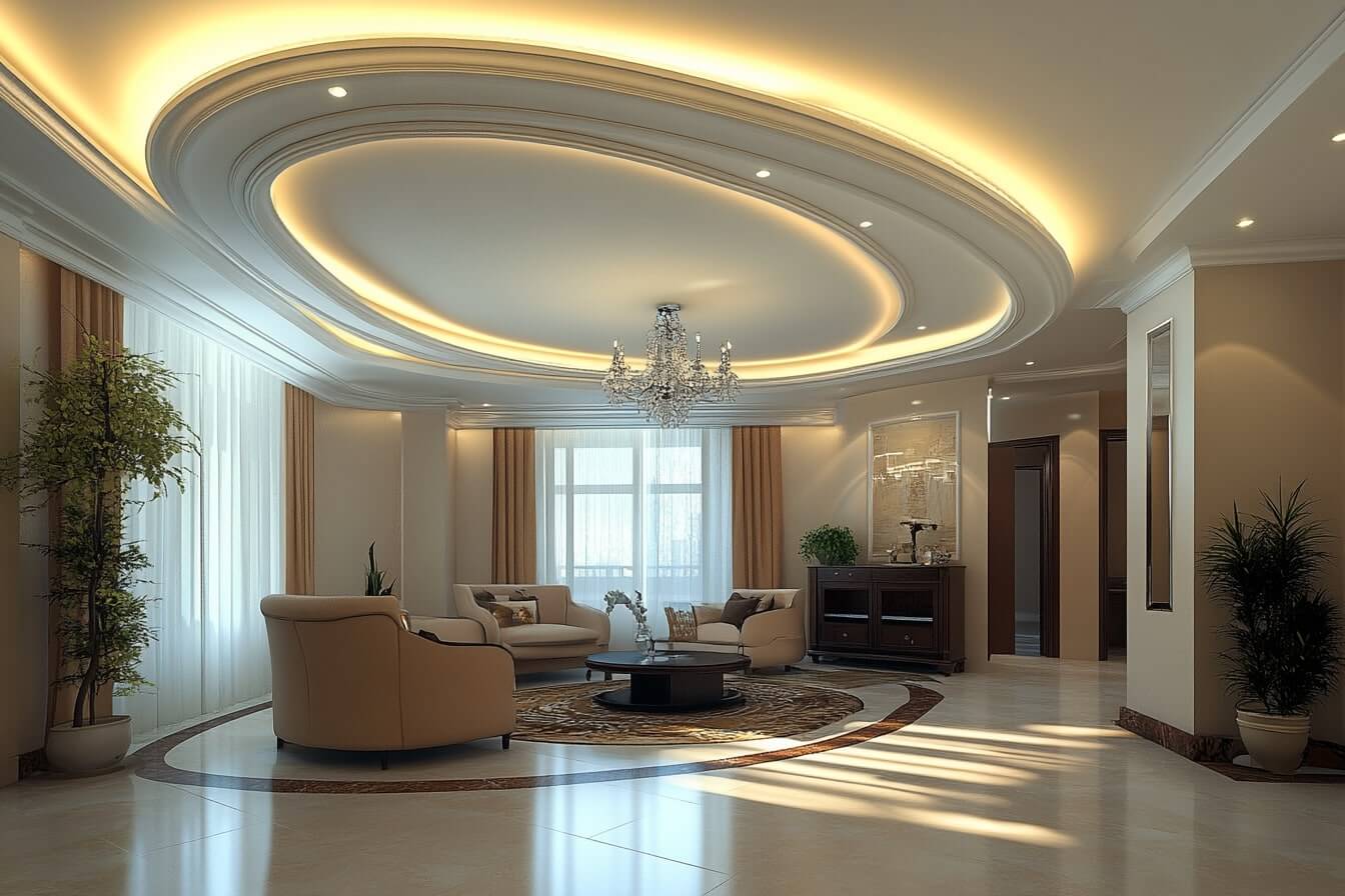 False Ceiling Lighting Ideas