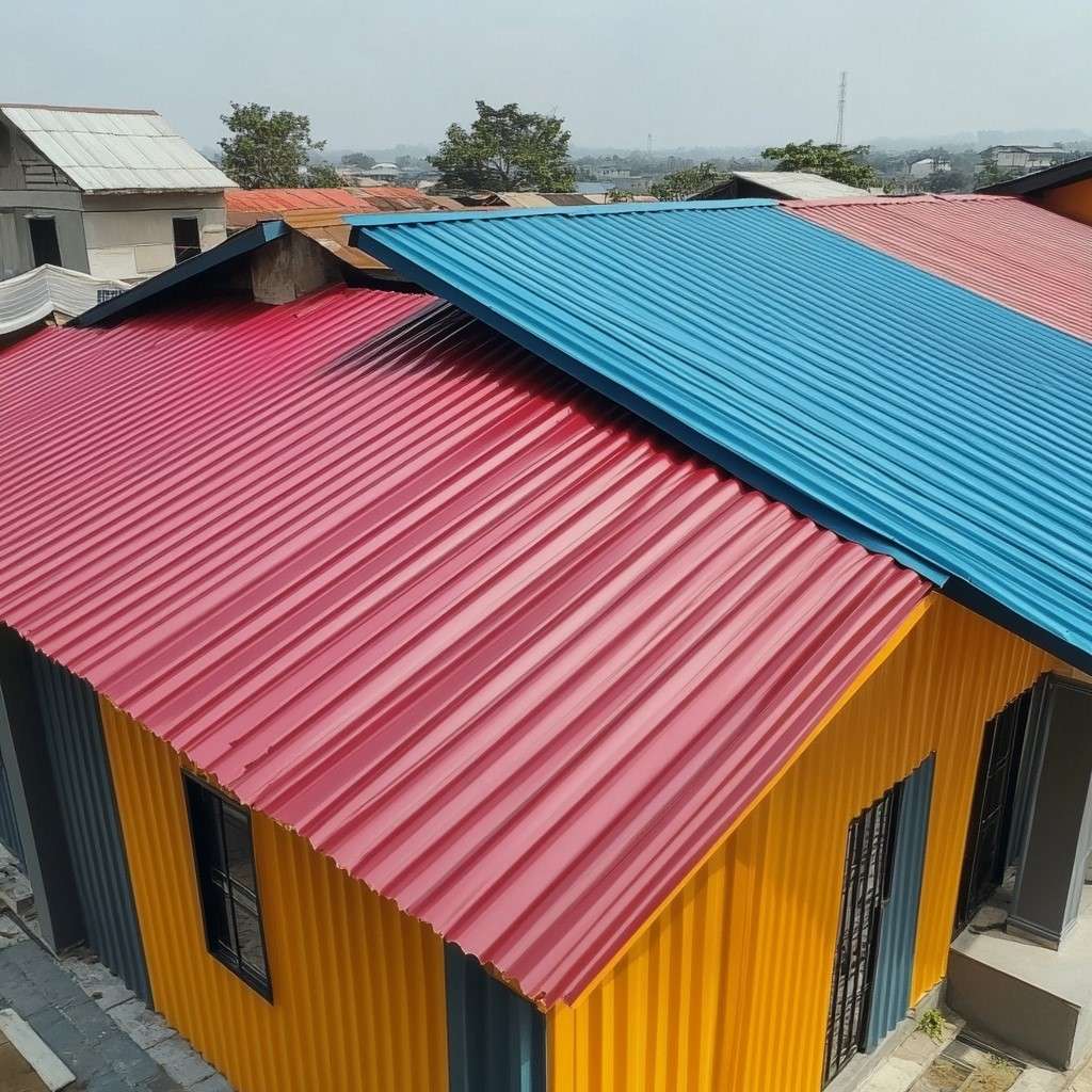 Long-Lasting Colour-Coated Terrace Sheet Design