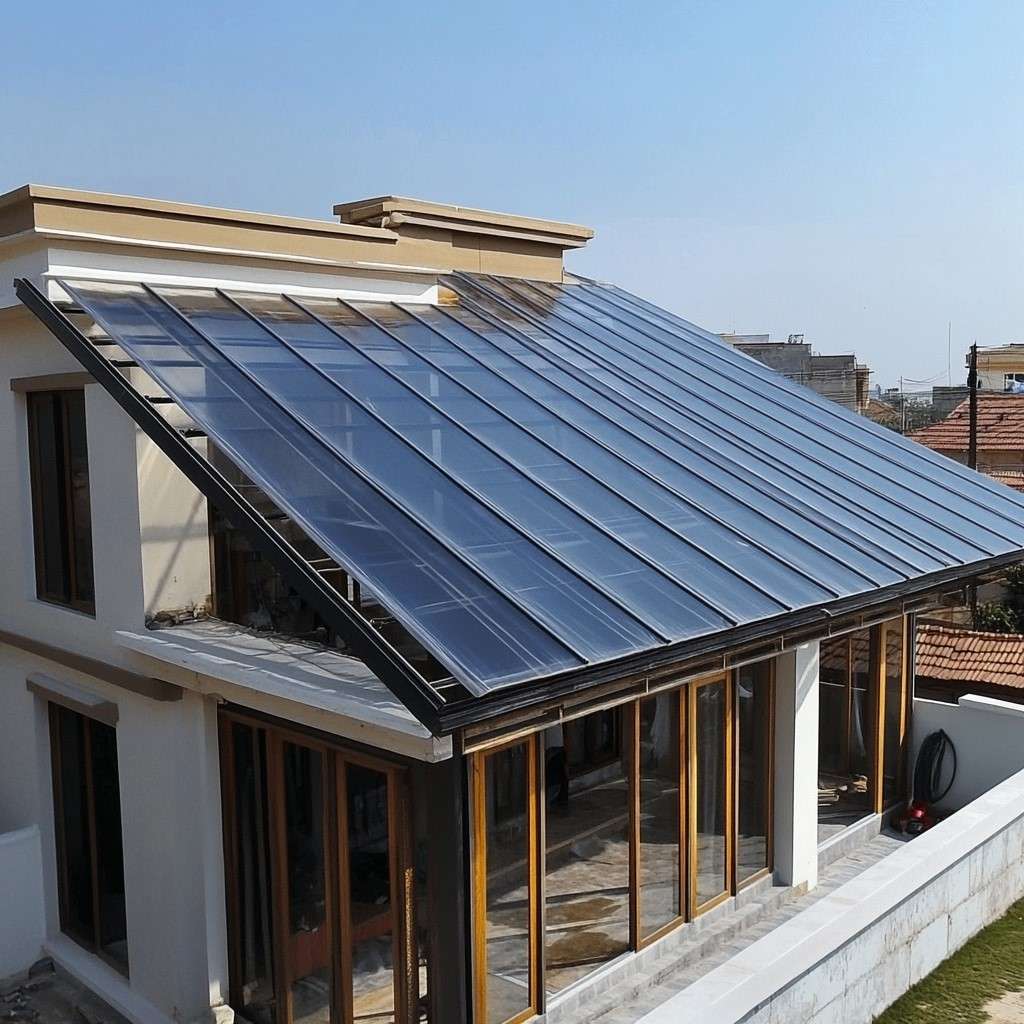 UV-Coated Polycarbonate Roof Top Sheet Design