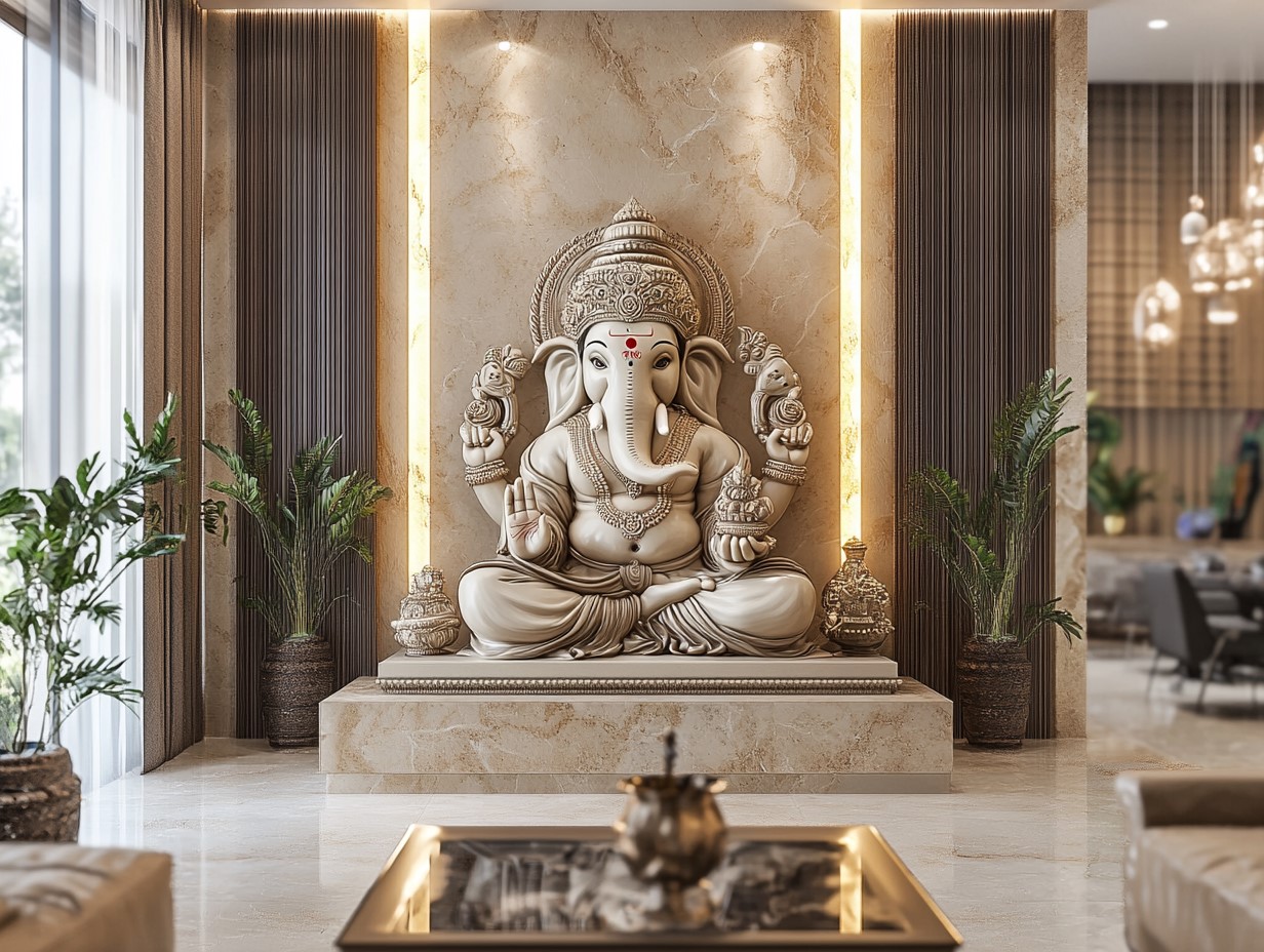 Keeping a Ganesha Idol: South West Corner Vastu Remedy