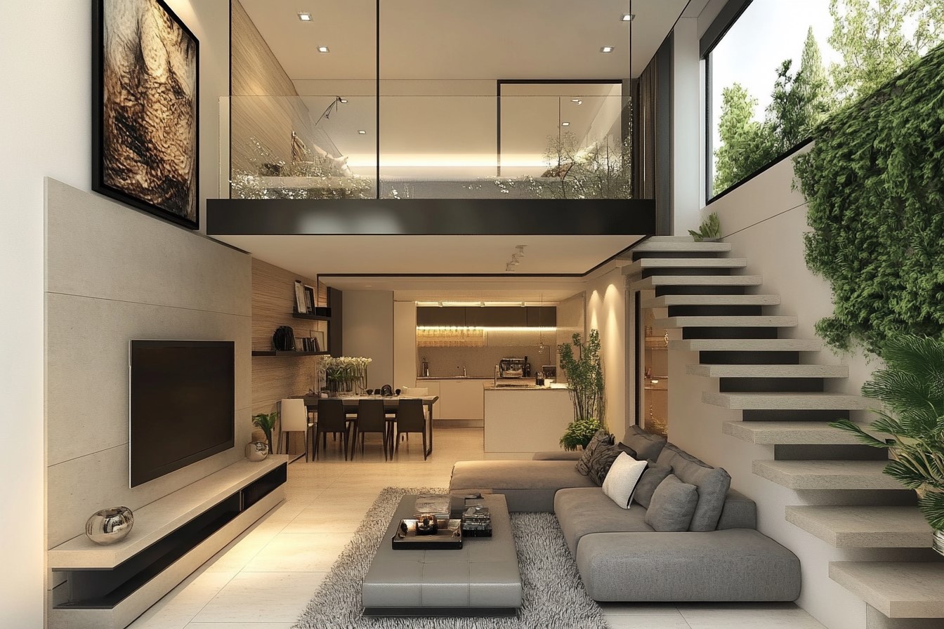 Duplex Rooftop Interiors Duplex Rooftop Interiors