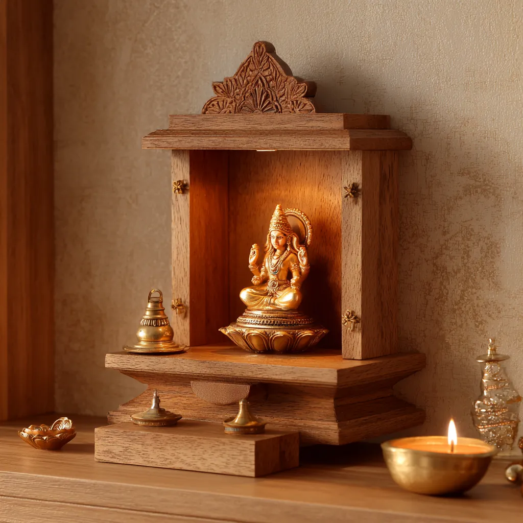 Traditional and Natural Tone Colours for Mandir as per Vastu