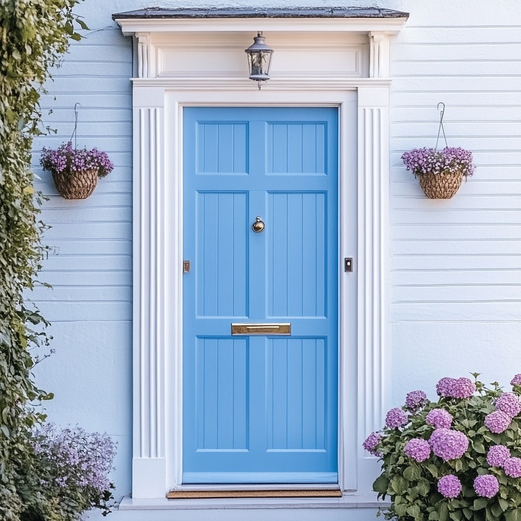 Blue Front Door Colour Design