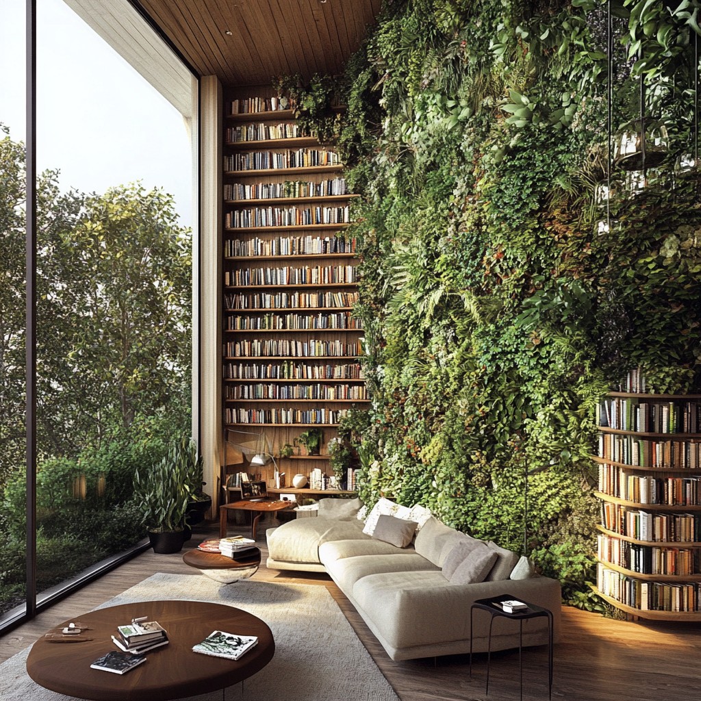 Foyer Design with a Vertical Drama