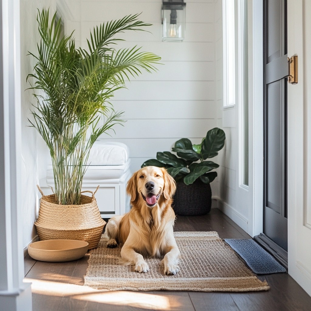 Pet-Friendly Foyer Room Design