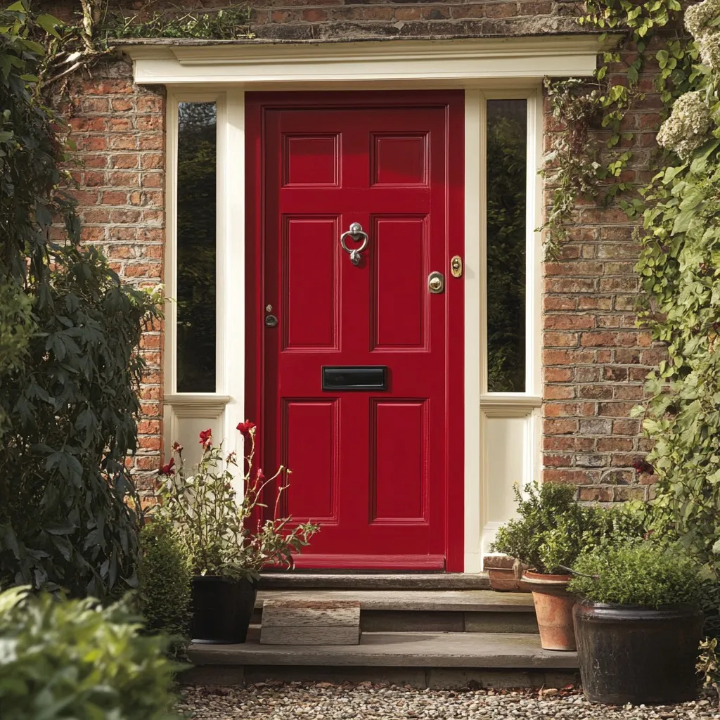 Red Front Door Colour