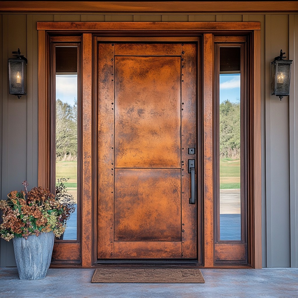 Rust Front Door Colour