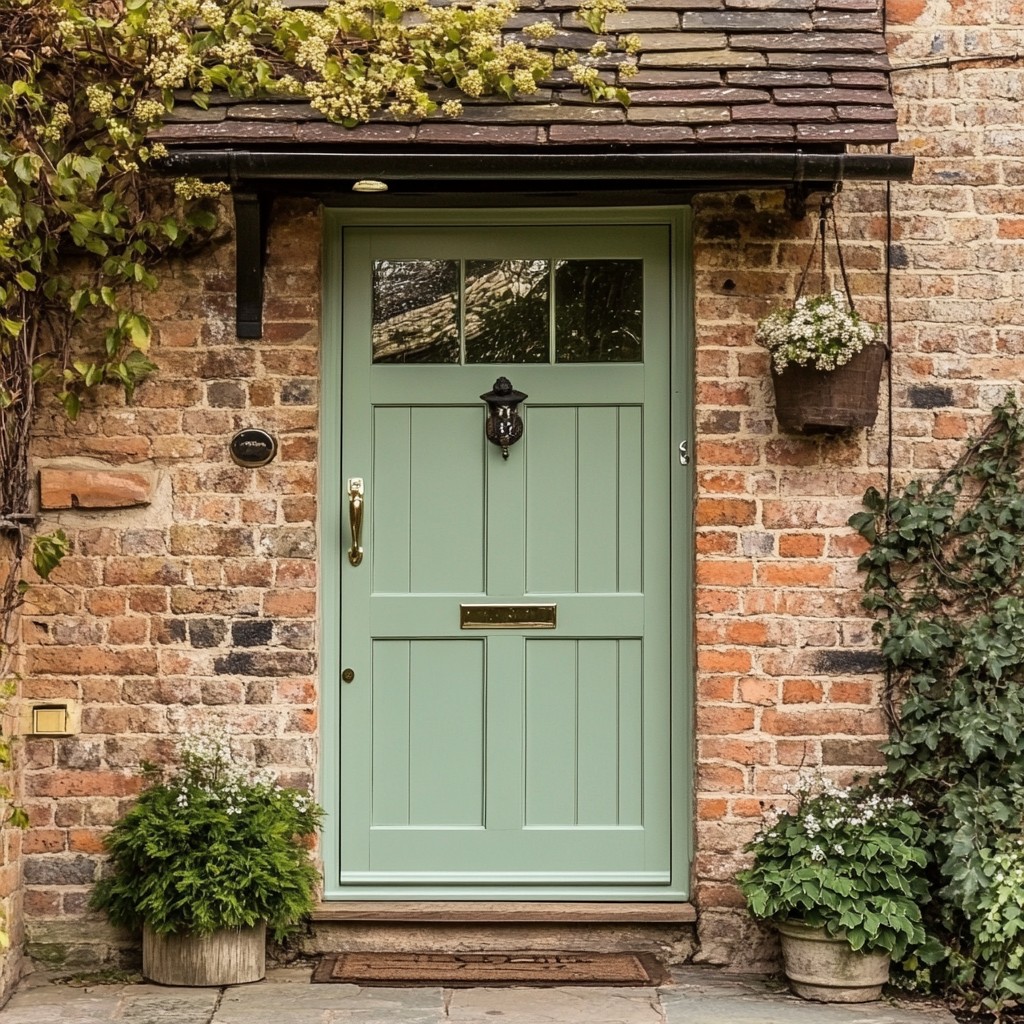 Sage Green Front Door Paint Colour