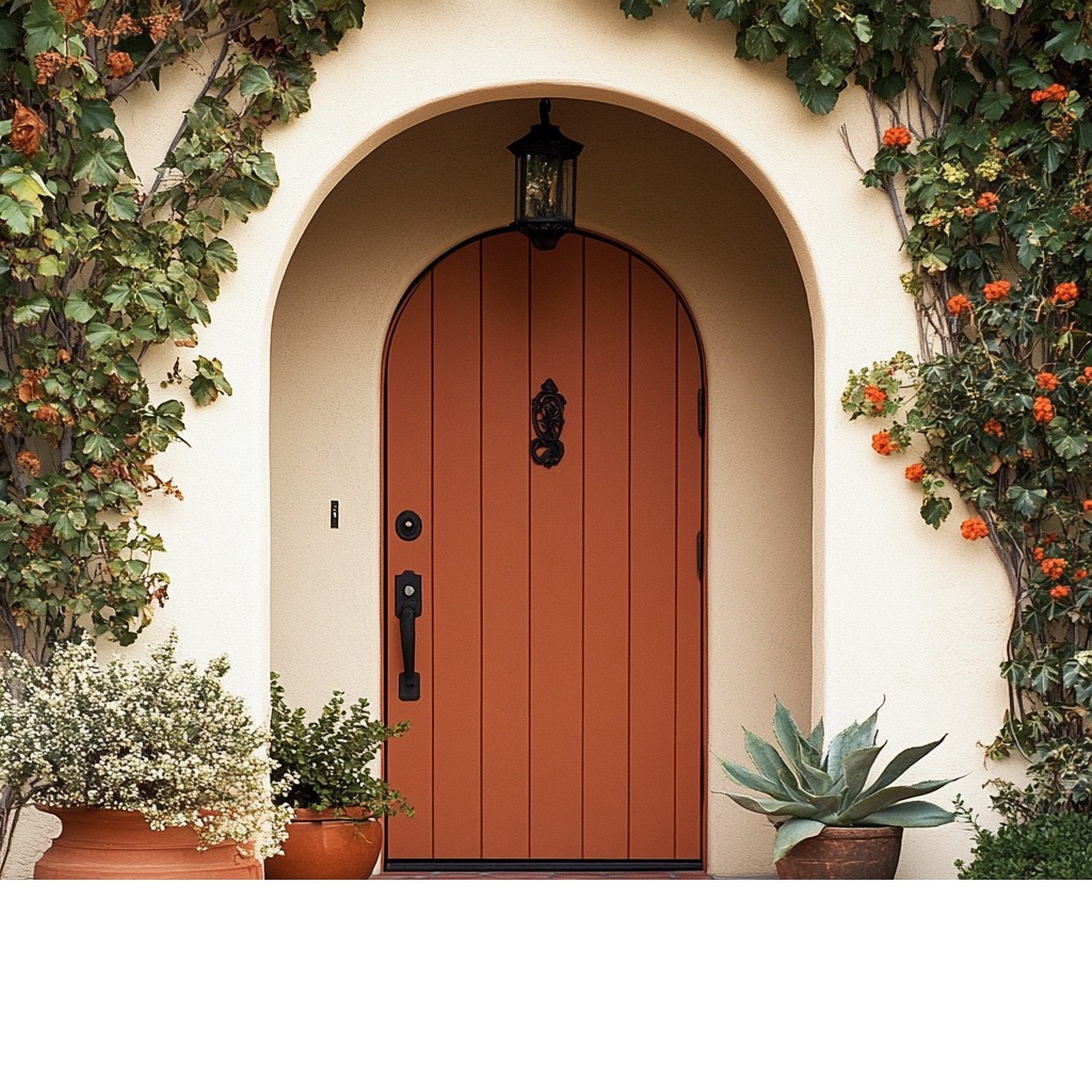 Terracotta Front Door Paint Colour