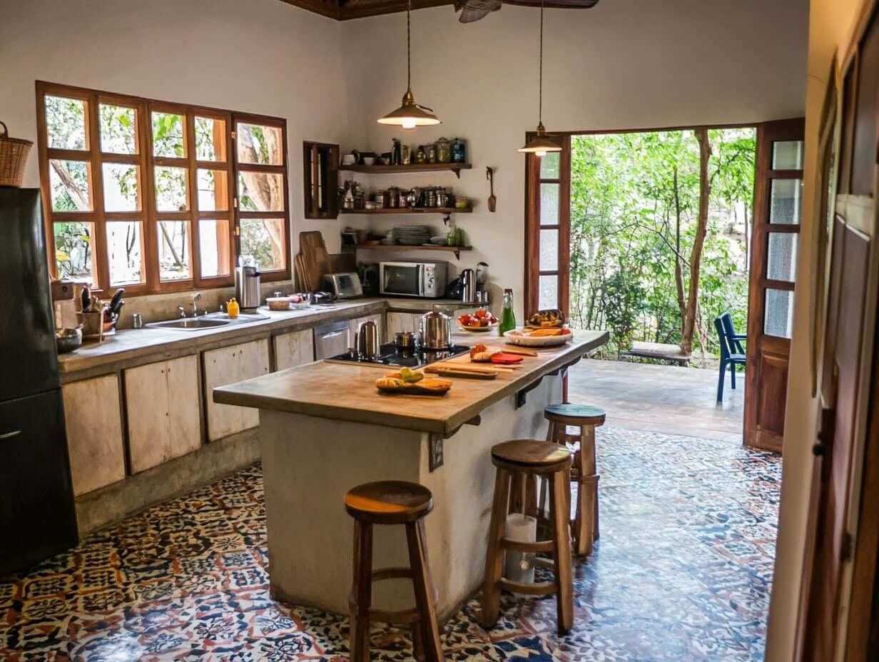 Island Breakfast Counters Designs Ideas