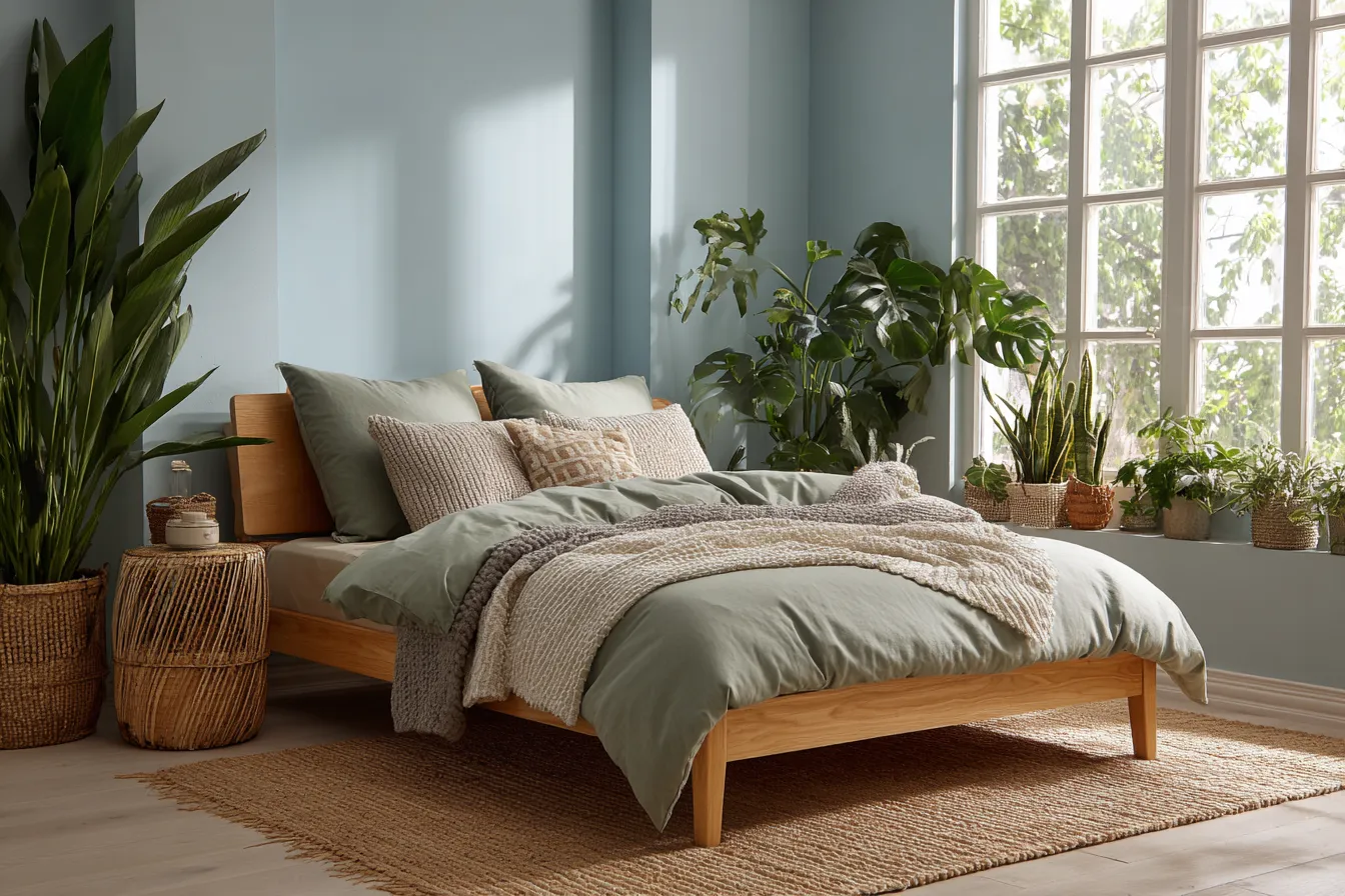 Light Blue Matching Colour With Nature Theme 