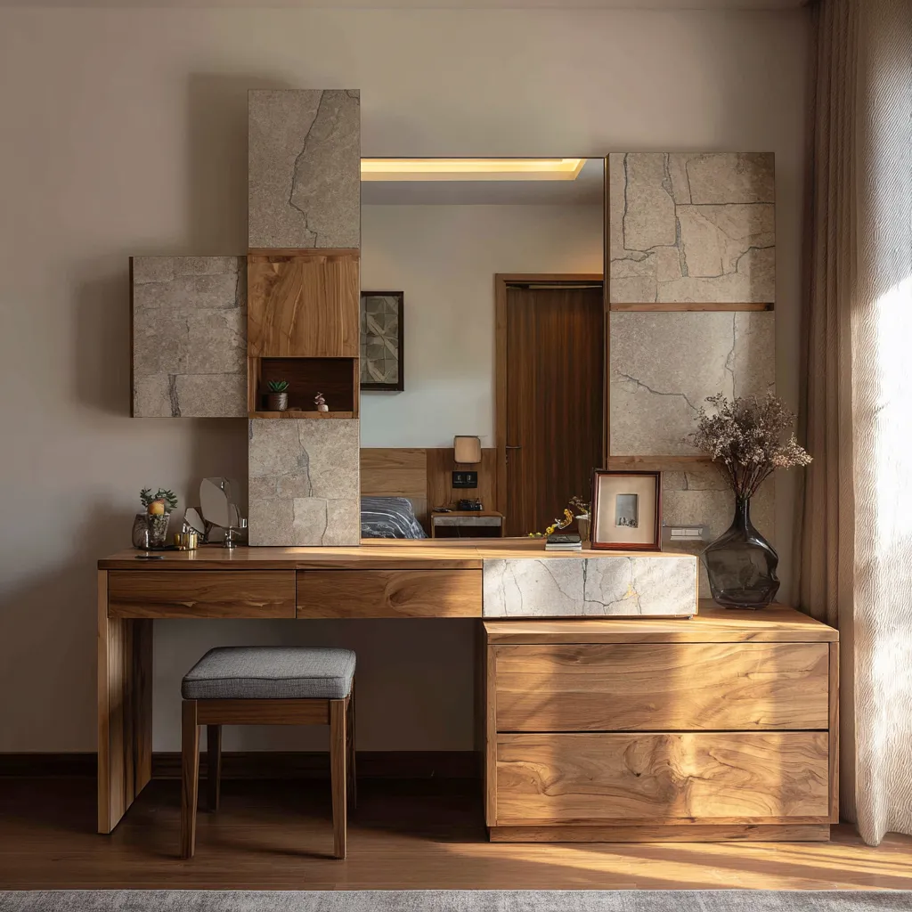 Modern Multi-Level Dressing Table Modern Multi-Level Dressing Table Design