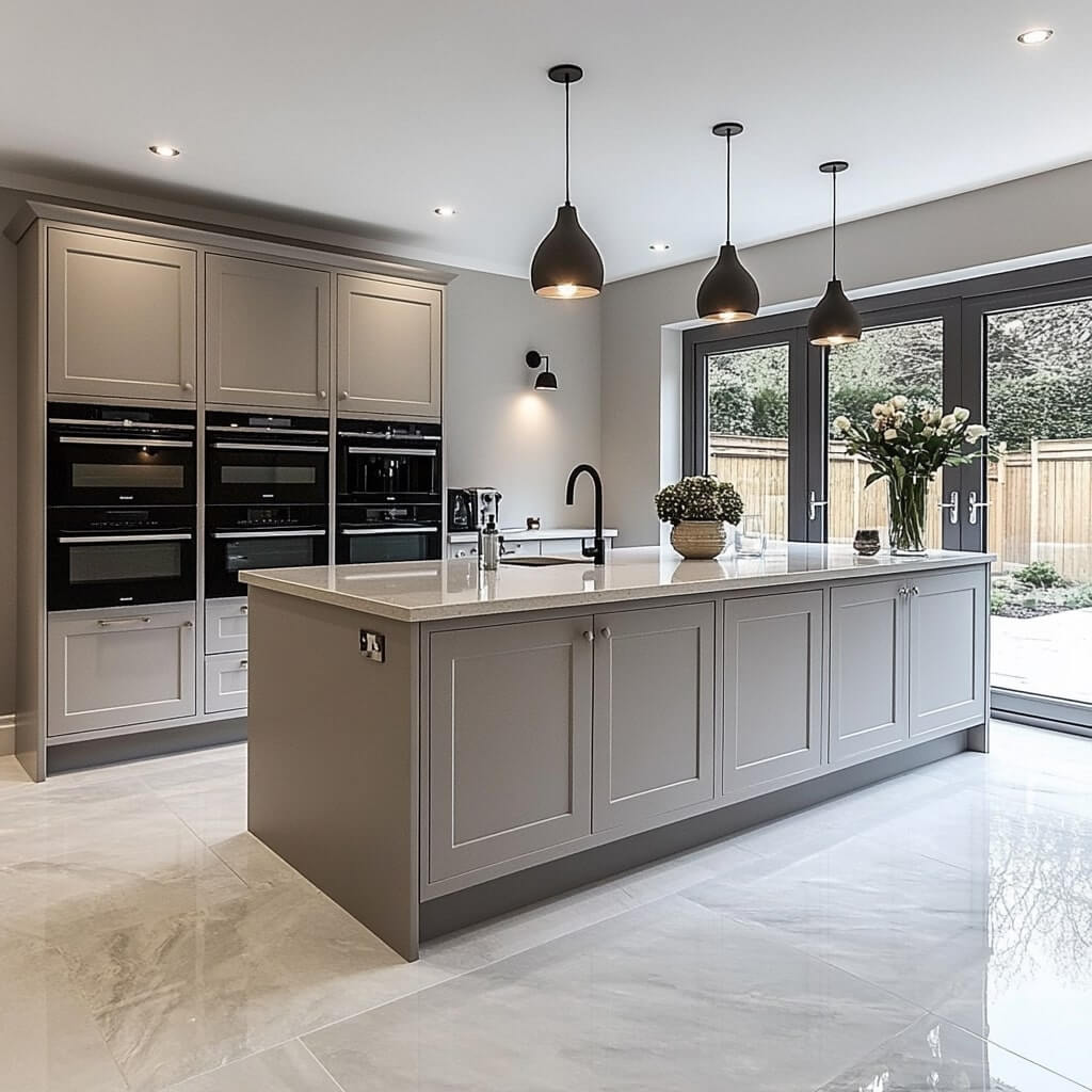 Agreeable Grey wall idea