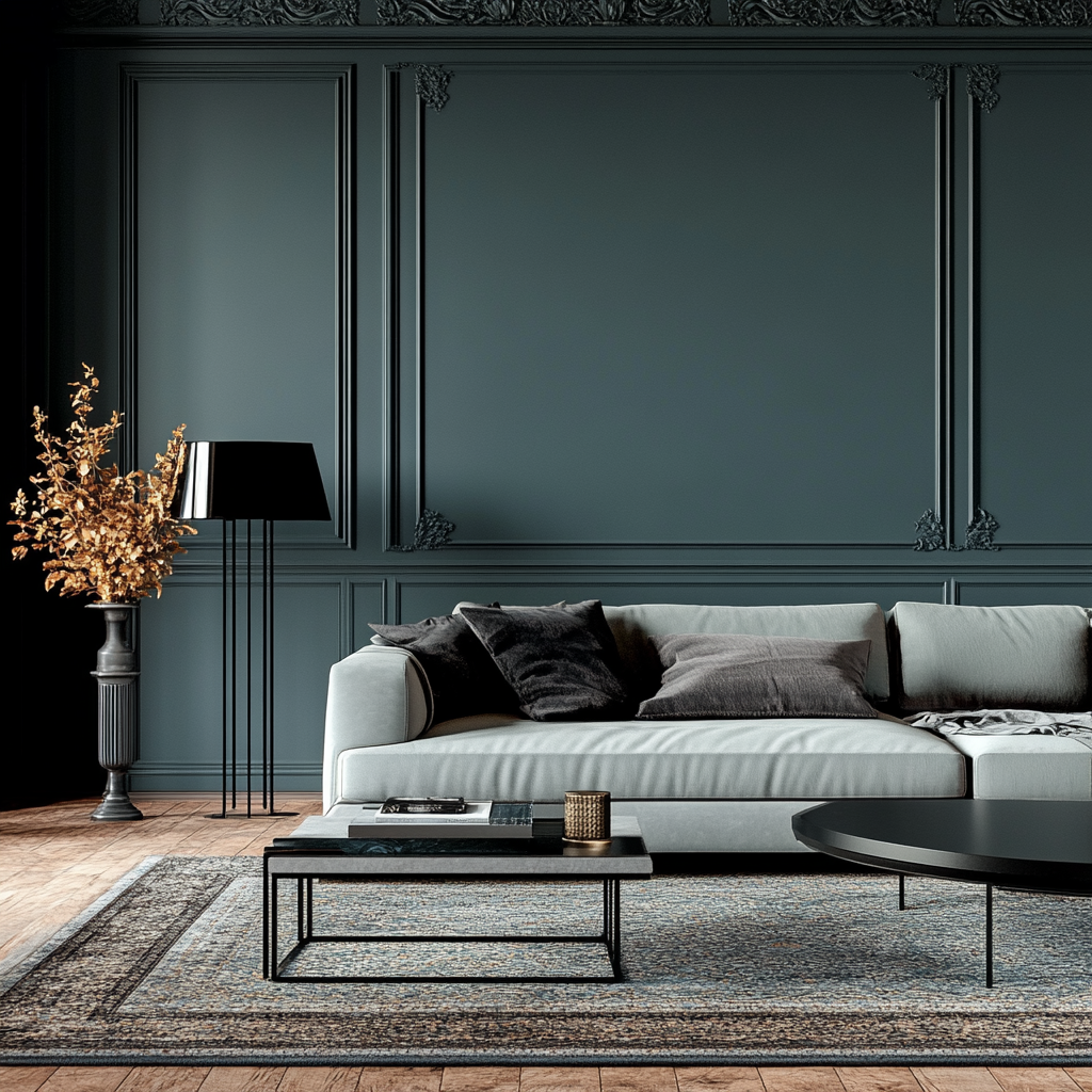 Arsenic Grey trendy paint
