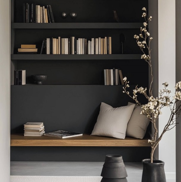Charcoal Grey room design