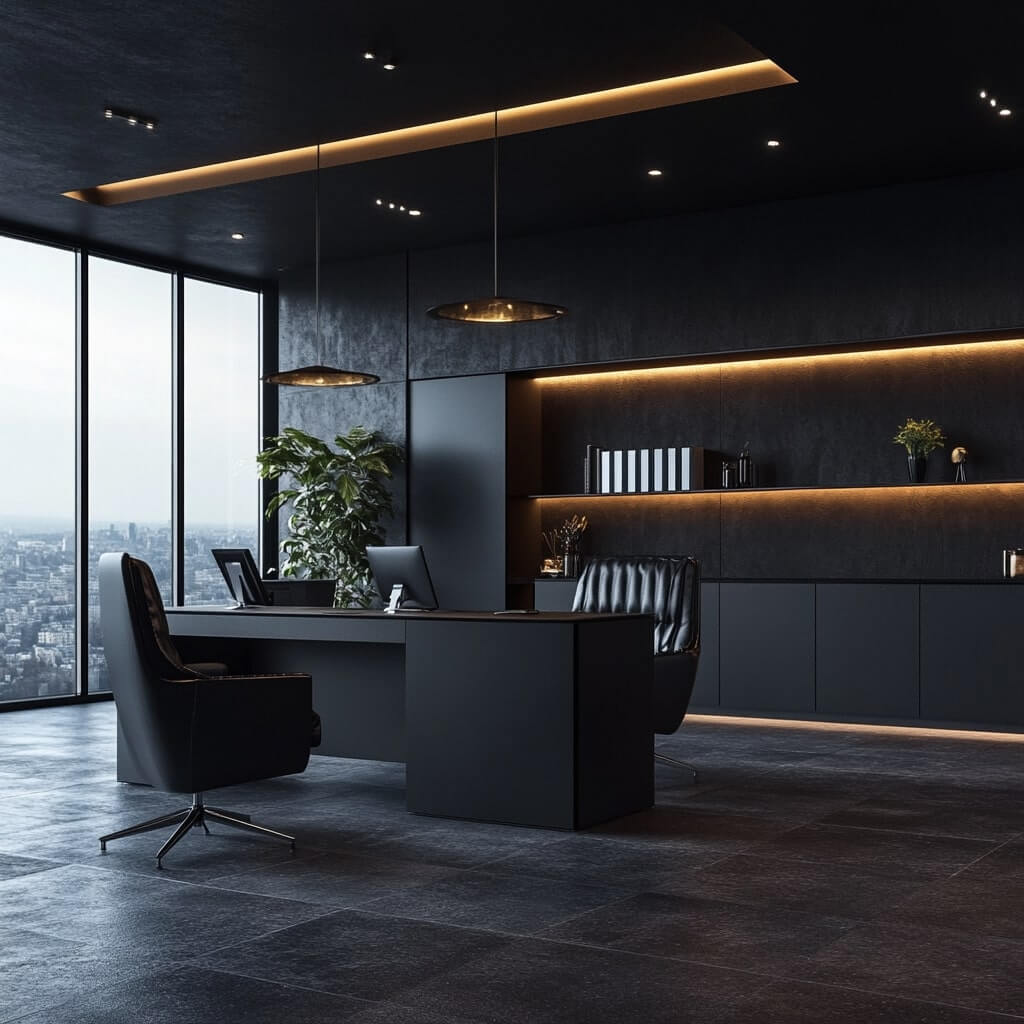Charcoal Wall Panels