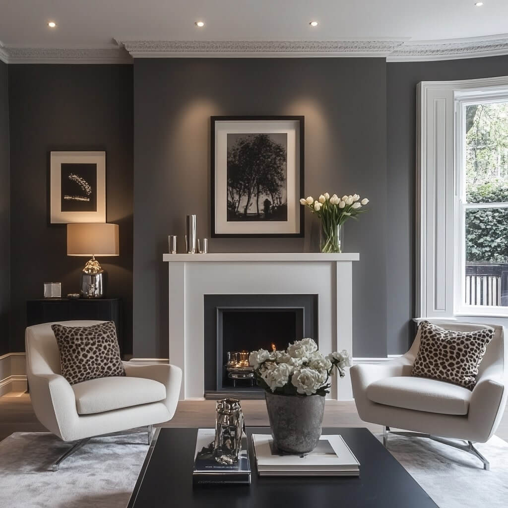 Classic Grey wall colour