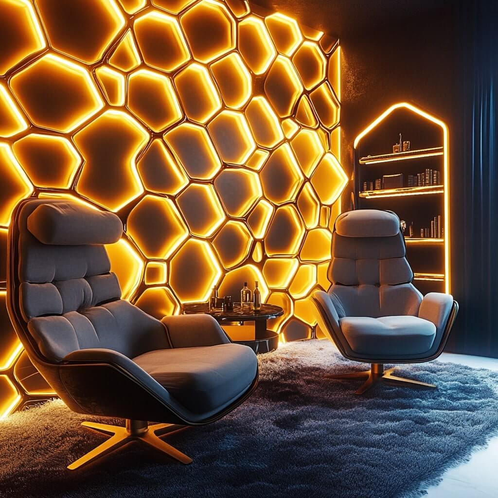 Hexagon Wall Panels