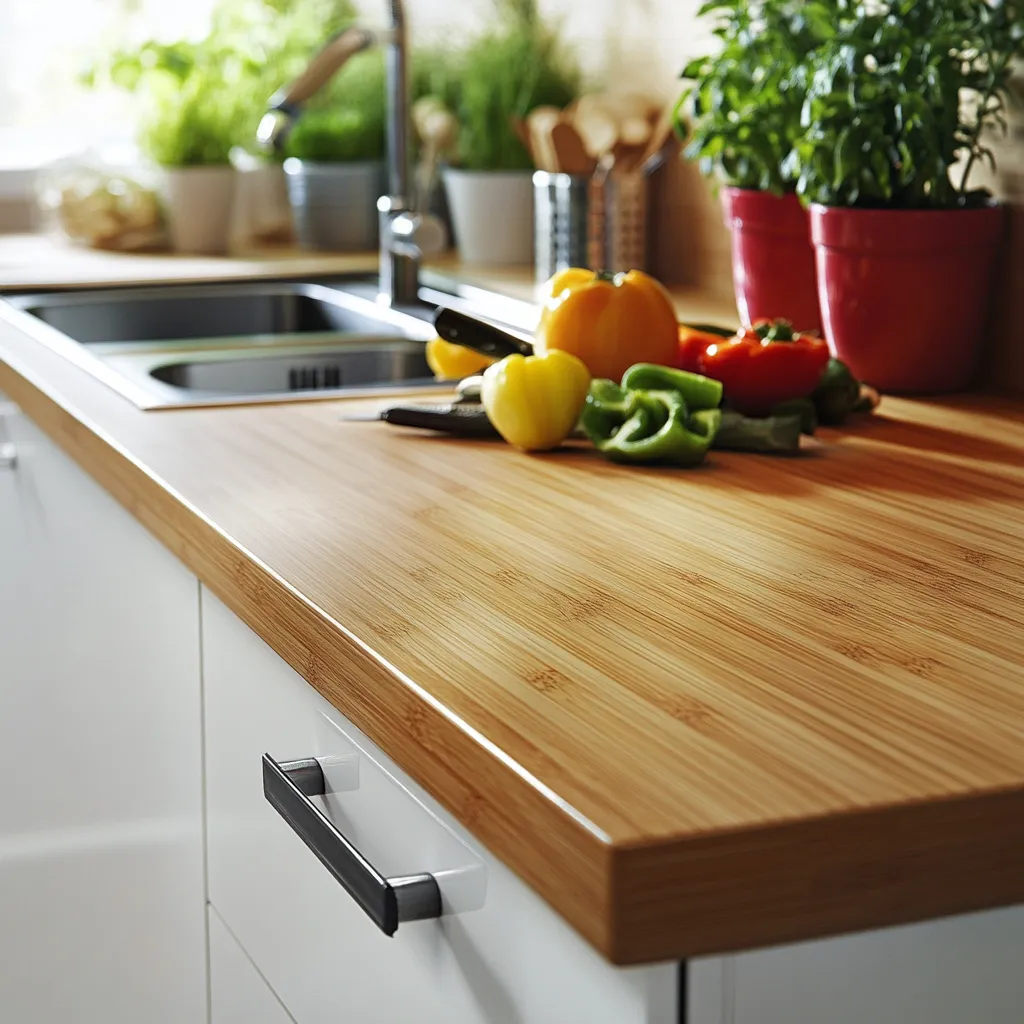 Bamboo Kitchen Slab Design
