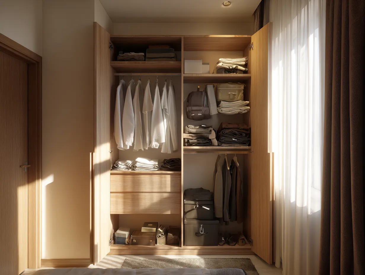 Bedroom Short Term Wardrobe Material