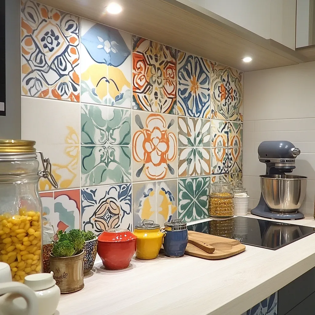 Ceramic Tile Kitchen Slab Design