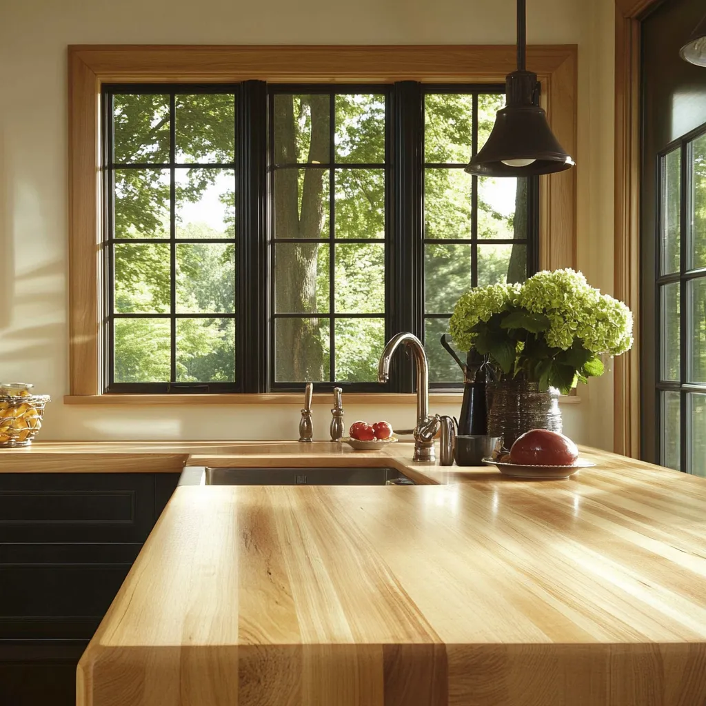 Hickory Kitchen Slab Design