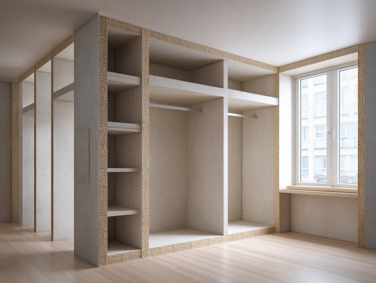 Particle Board- Wardrobe Carcass Material