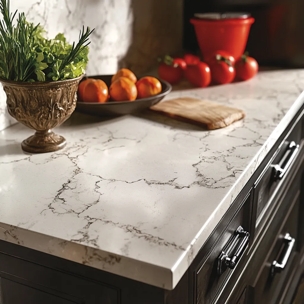 Quartz Kitchen Slab Design