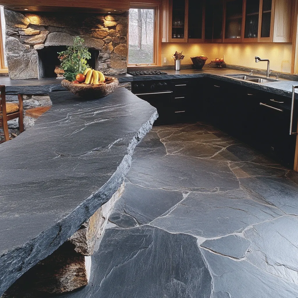Slate Kitchen Slab Design
