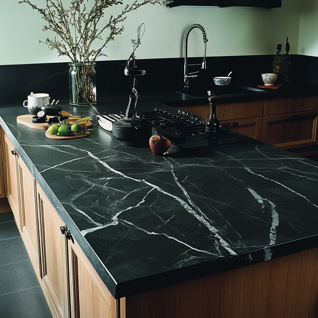 Soapstone Kitchen Slab Design