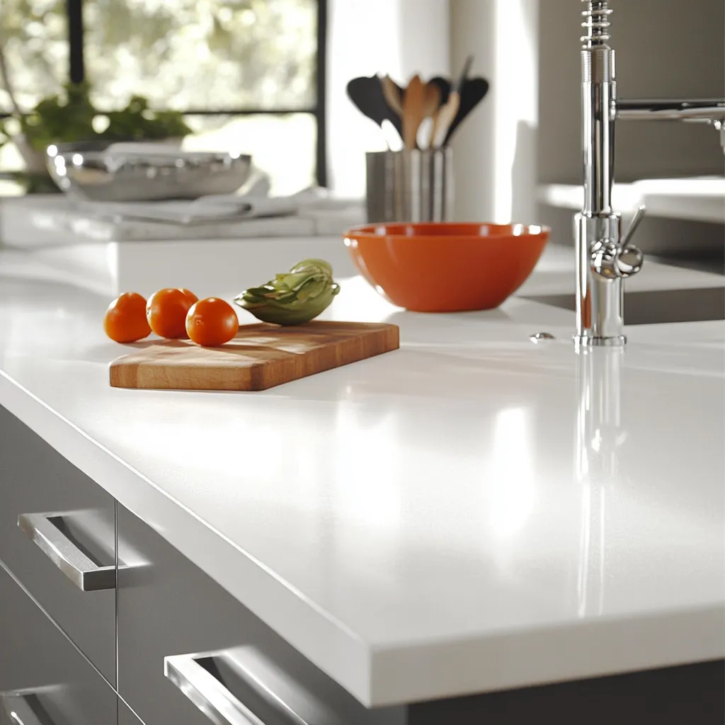Solid Surface Kitchen Slab Design
