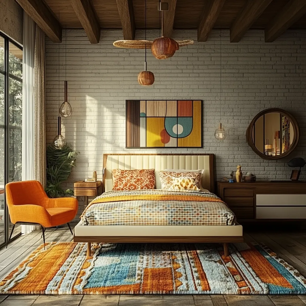 Midcentury Bedroom Interiors Midcentury Style Bedroom Interior Design Ideas