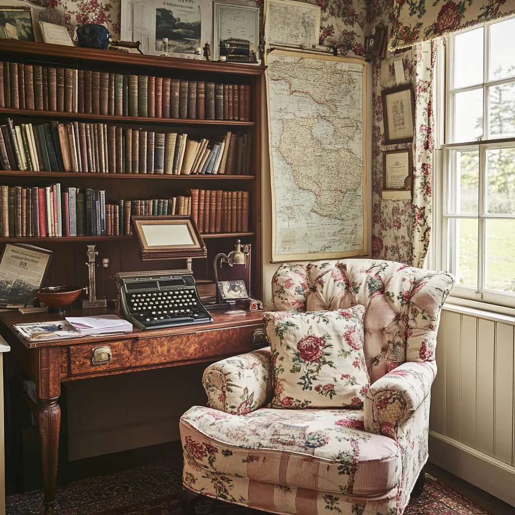 Bring Fictional Characters to Your Place "Small Home Library Design Ideas-
Bring Fictional Characters to Your Place"