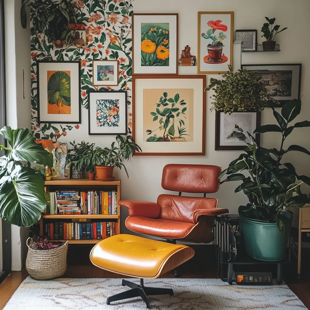 Wall Decoration Small Home Library Design Ideas- Wall Decoration