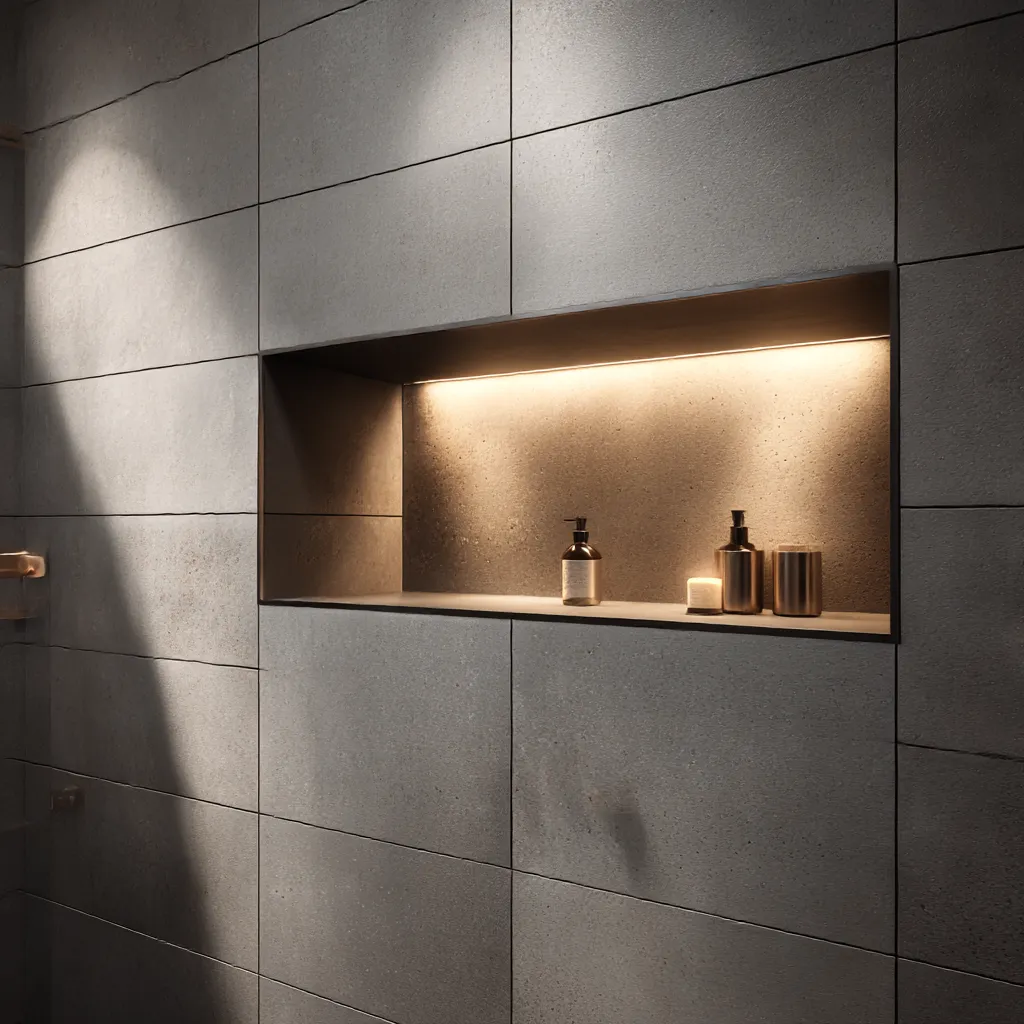 Bathroom Niche Lighting Ideas
