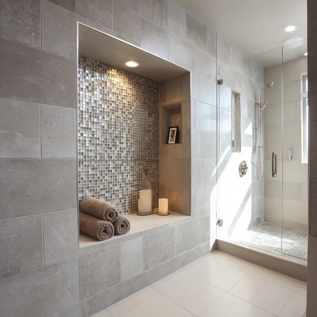 Bathroom Wall Niche Decor Ideas