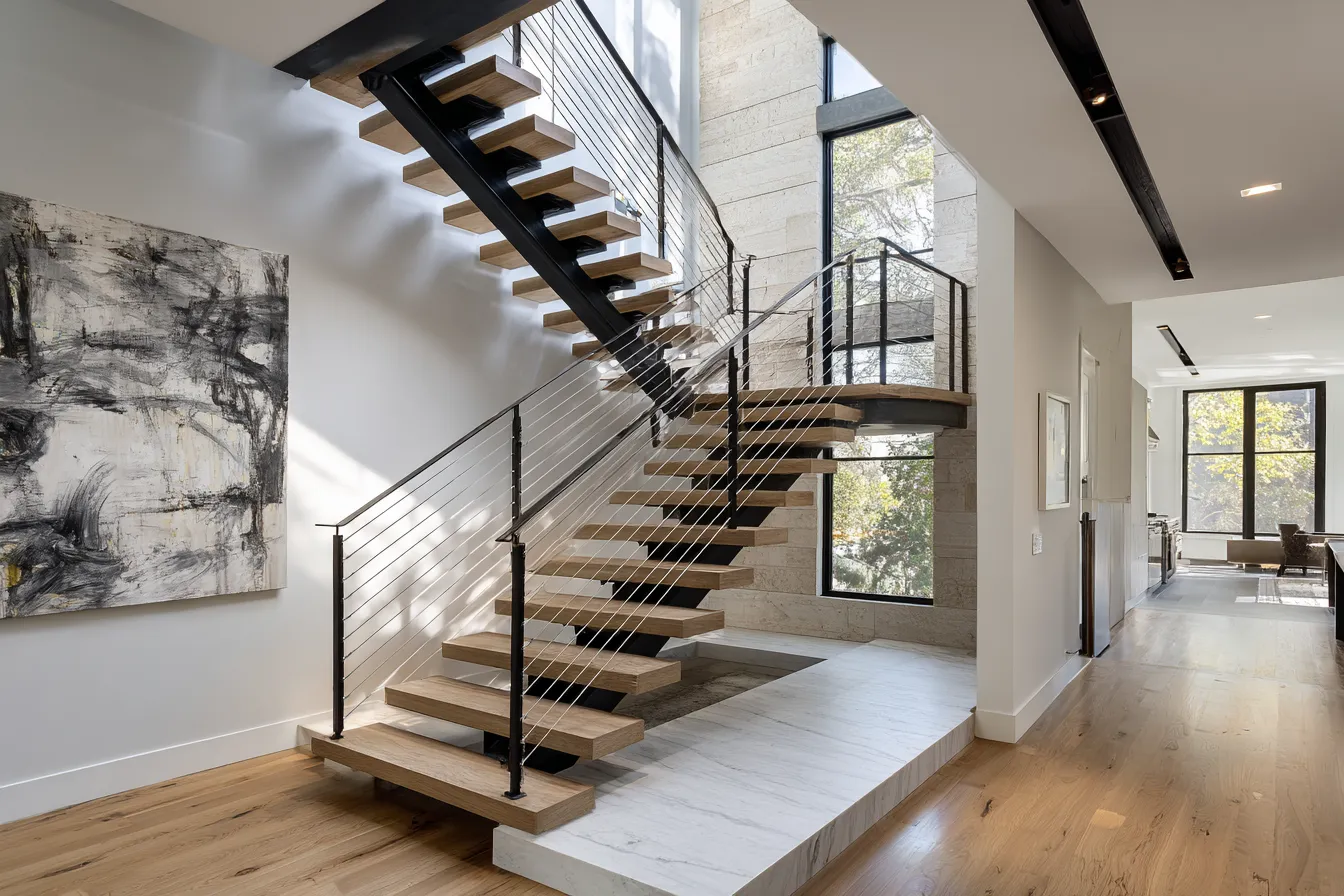 Cable Stair Railing Design