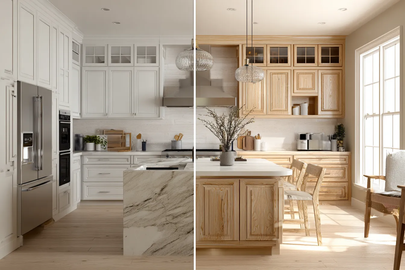 Difference Between Modular Kitchen and Civil Kitchen Design