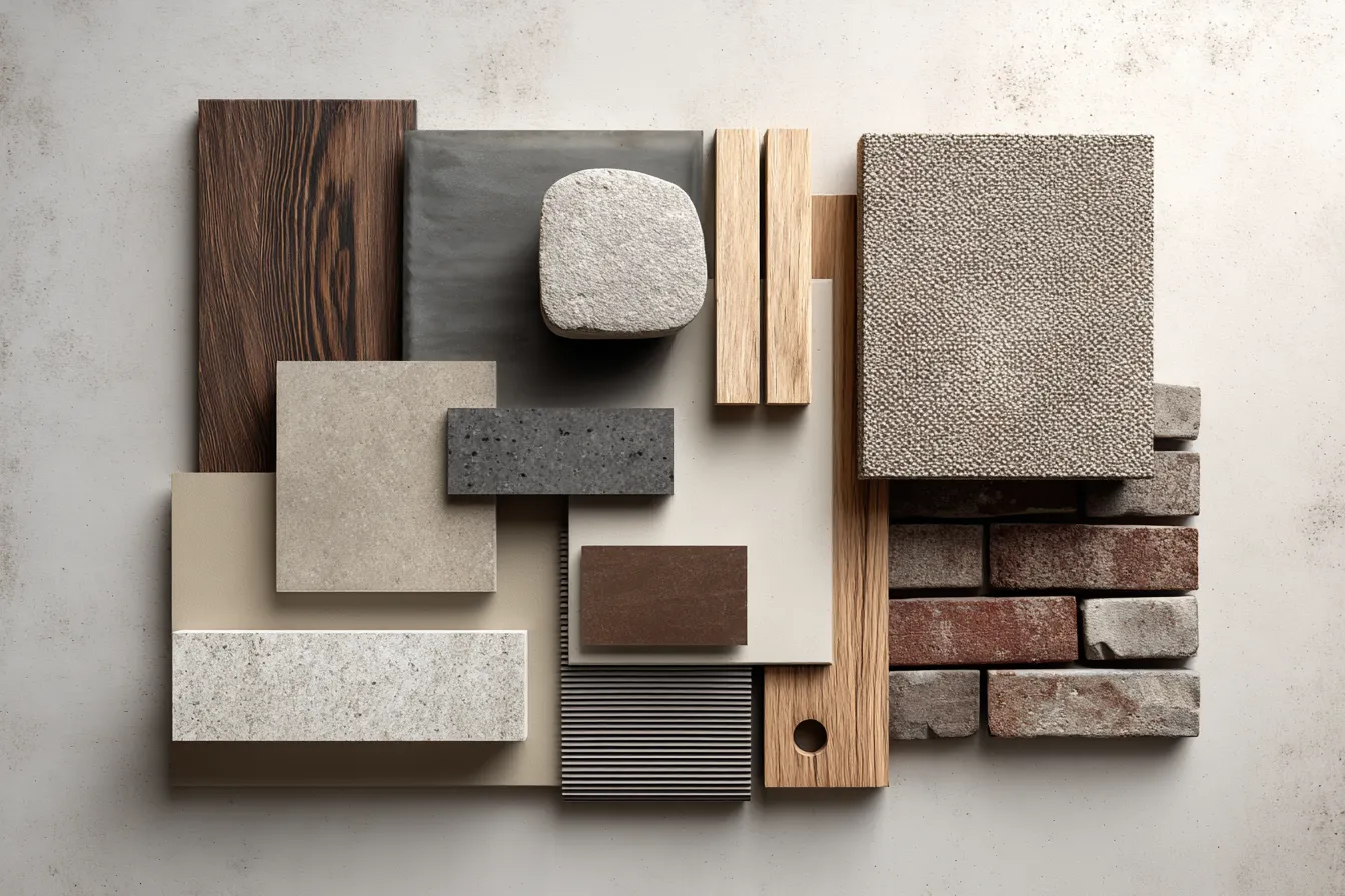 Materials and Colours for Modern Home Design