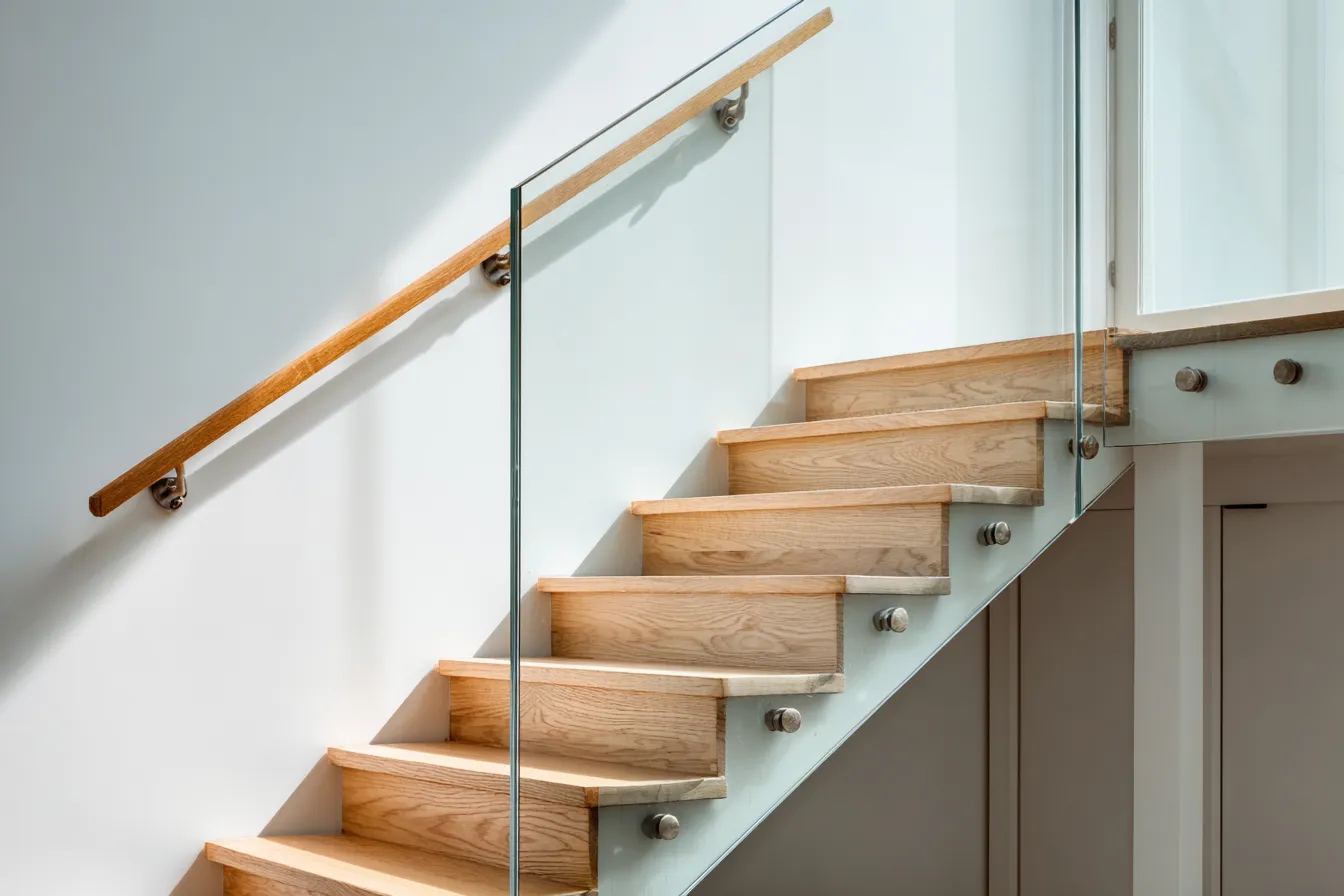 Simple Stair Railing Design for Small Homes and Apartments