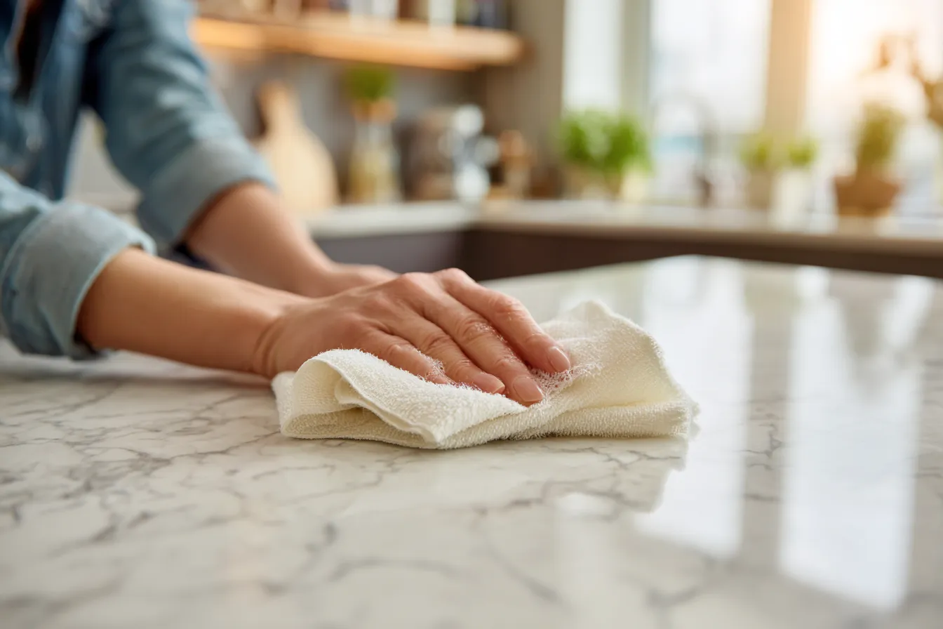 Maintenance of a Quartz Countertop