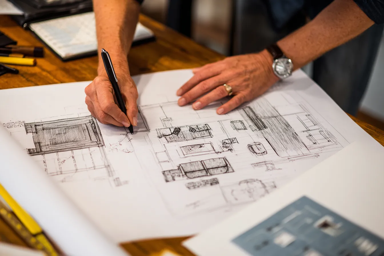 Work of an Interior Designer