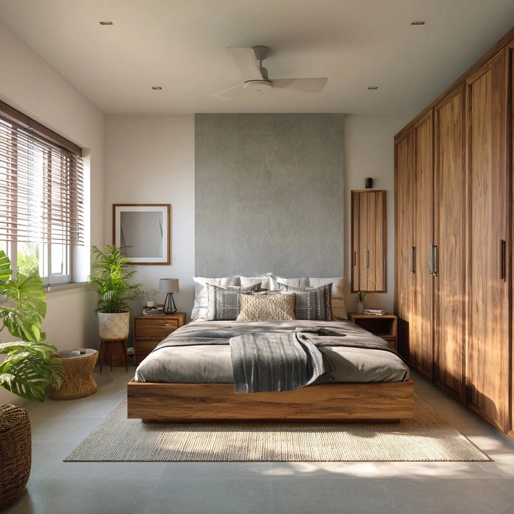 Modern Wardrobe Shutter Design for Bedrooms