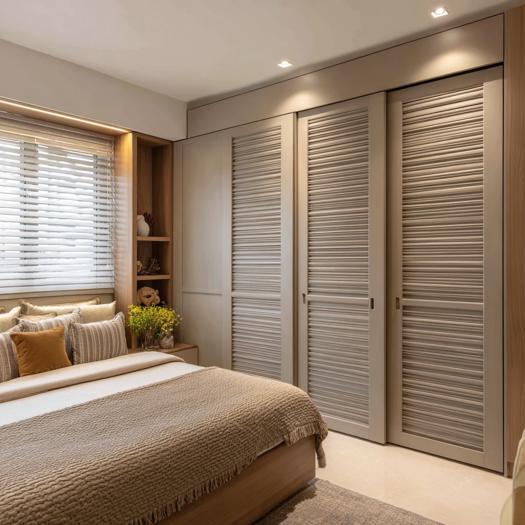 Sliding Wardrobe Shutter Design