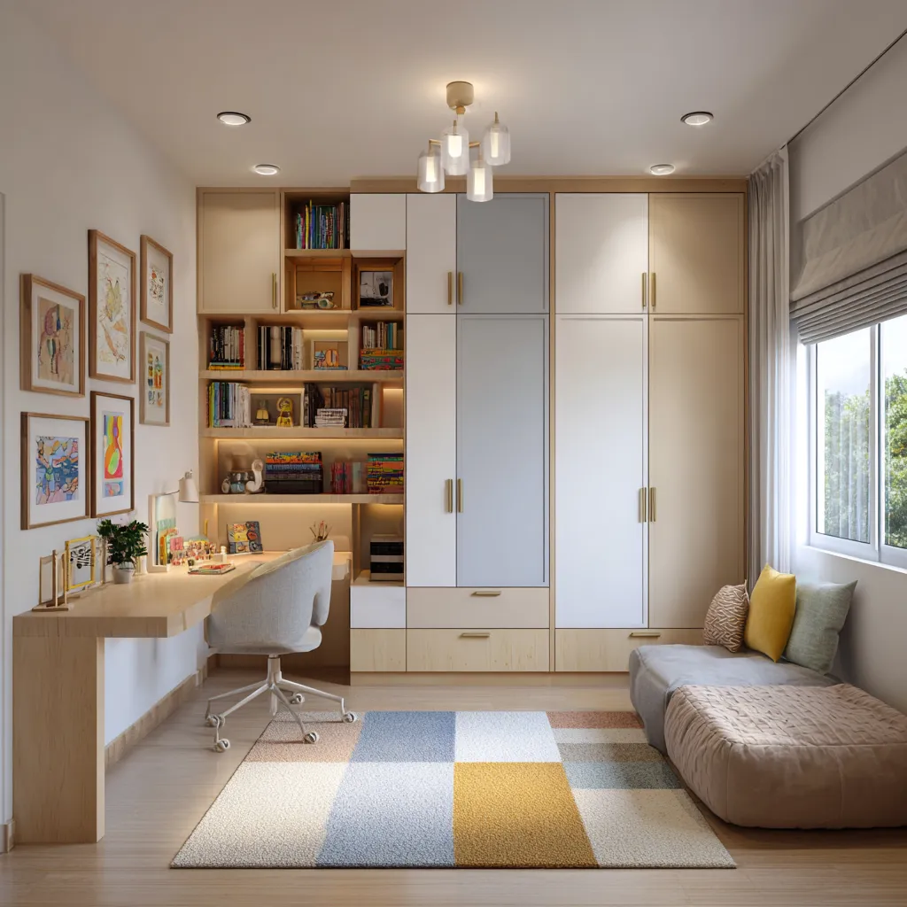 South-West- Children's Bedroom Cupboard Direction as per Vastu