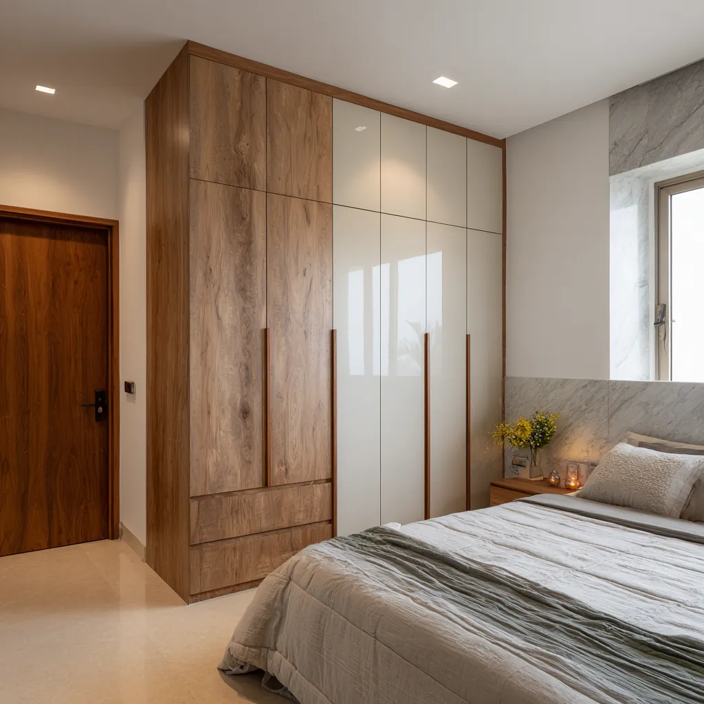 South-West Side- Vastu for Almirah Position in Guest Bedroom