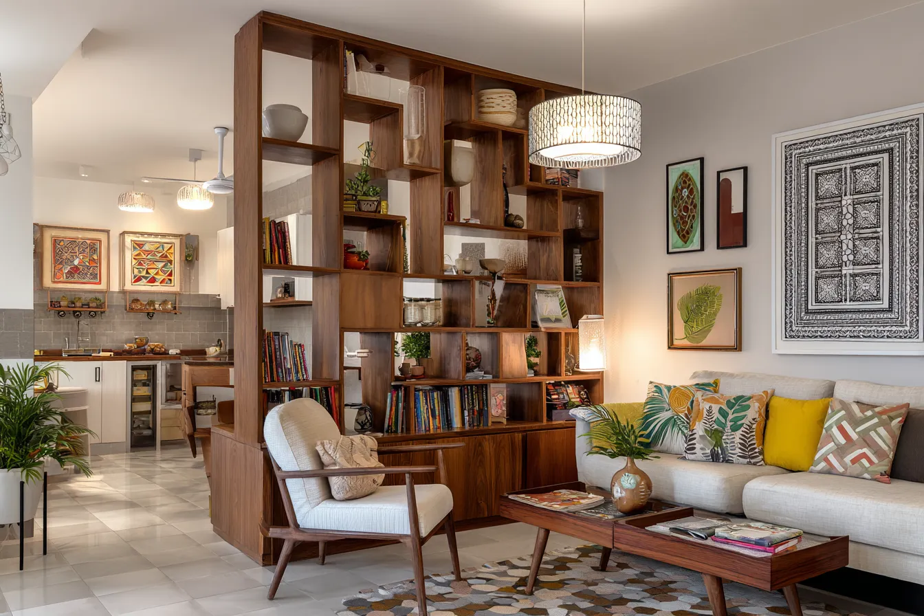 Storage-Based Partition Designs for Living Room