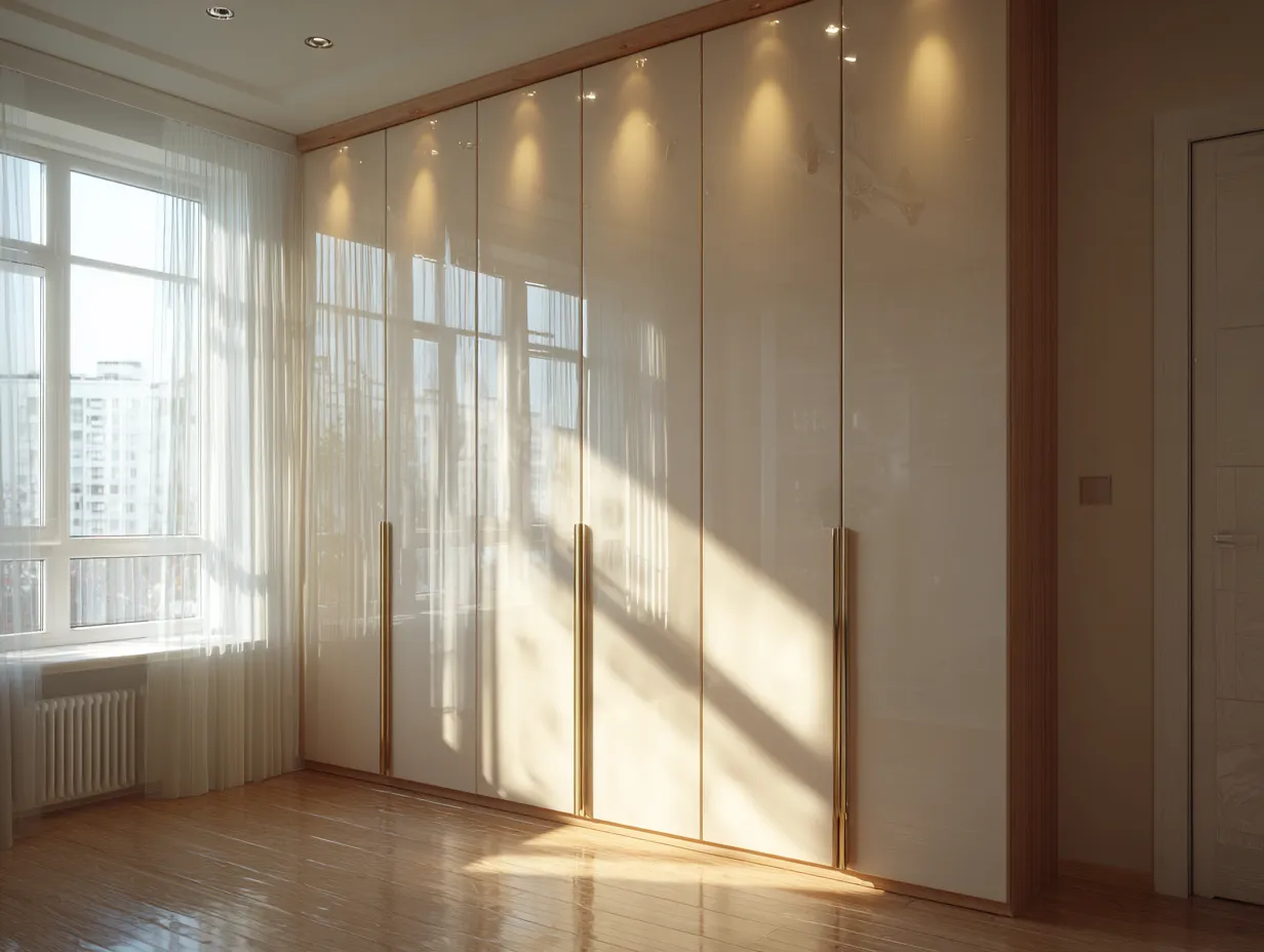 Acrylic Finish Wardrobe