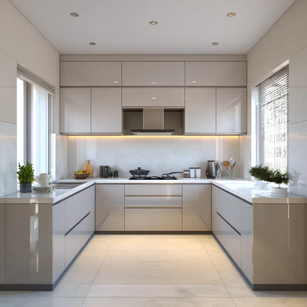 Acrylic Kitchen Design