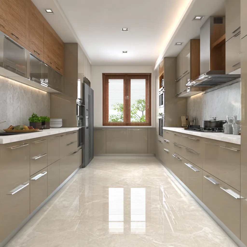 Acrylic Kitchen Floor Designs